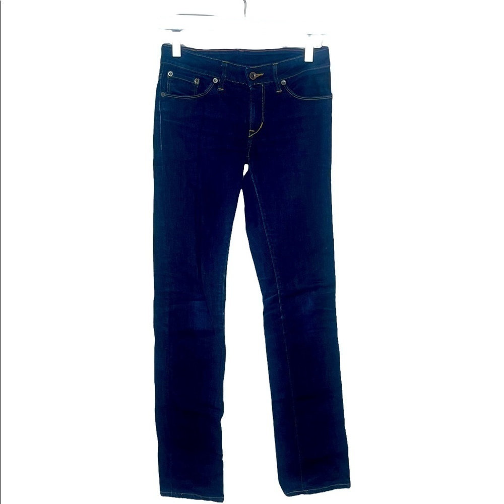 RALEIGH DENIM Dark Wash Straight Leg‎ Jeans